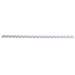 GBC Plastikbinderücken 4028197 DIN A4 12mm weiß 100 St. Pack.
