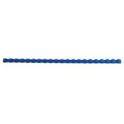 GBC Plastikbinderücken 4028237 DIN A4 12mm blau 100 St. Pack.