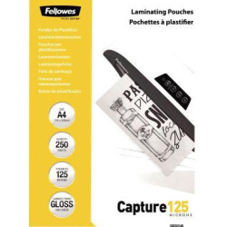 Fellowes Laminierfolie Capture 125 5314903 DIN A4 tr 250 St. Pack. Fellowes Laminierfolie Capture 125 5314903 DIN A4 tr 250 St. Pack.