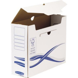 Bankers Box Archivschachtel Basic 4460202 A4 100mm ws bl 25 St. Pack Bankers Box Archivschachtel Basic 4460202 A4 100mm ws bl 25 St. Pack