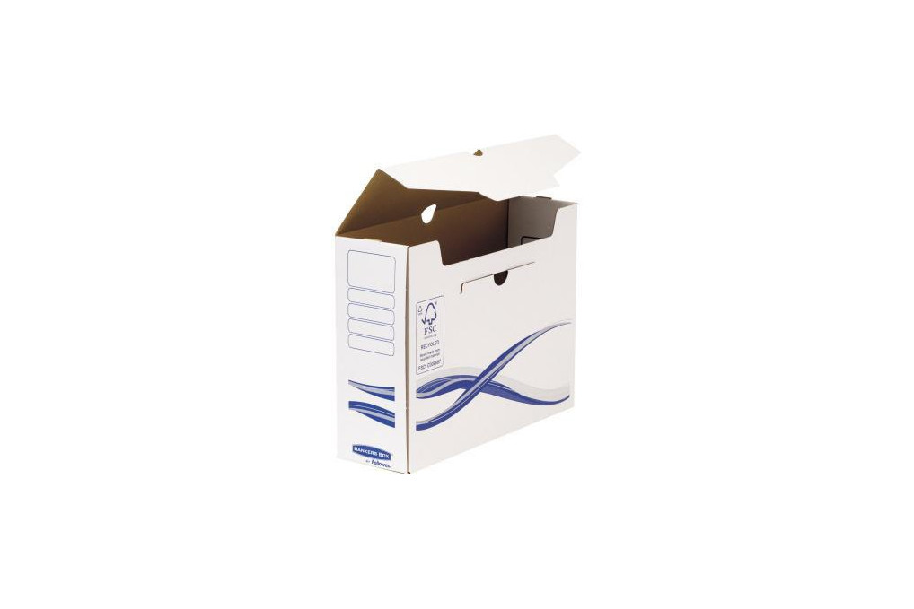 Bankers Box Archivschachtel Basic 4460202 A4 100mm ws bl 25 St. Pack Bankers Box Archivschachtel Basic 4460202 A4 100mm ws bl 25 St. Pack