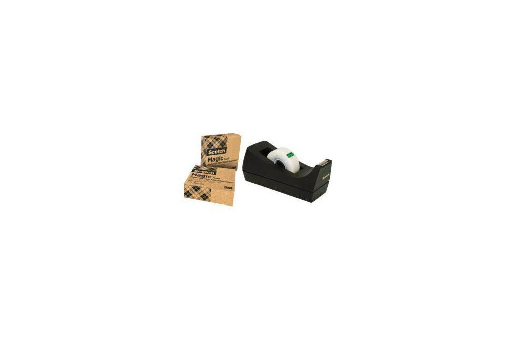 Scotch Tischabroller A greener choice 900C38G3 sw 3Klebeband Scotch Tischabroller A greener choice 900C38G3 sw 3Klebeband