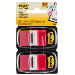 Post it Haftstreifen Index Standard 680 RD2 50Blatt rot 2 St. Pack