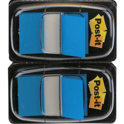 Post it Haftstreifen Index Standard 680 B2EU 50Blatt blau 2 St. Pack.