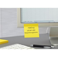 Post it Haftnotiz Super Sticky R330 6SS CARN 76x76mm sort. 6St.
