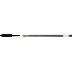 BIC Kugelschreiber Cristal Original 8373639 0,4mm schwarz 50 St. Pack.