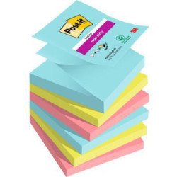 Post it Haftnotiz Super Sticky R330 6SS COS 76x76mm sort. 6St.