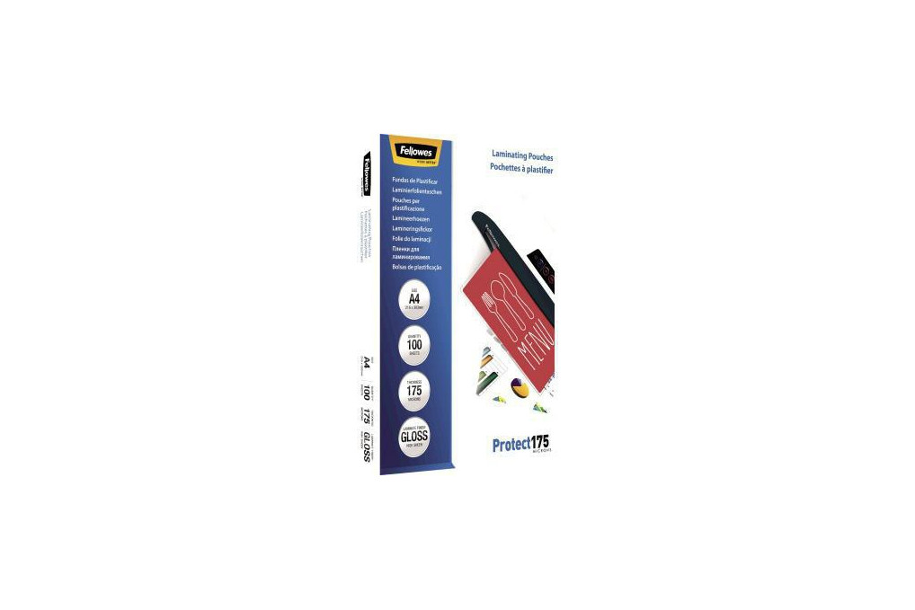 Fellowes Laminierfolie Protect 175 5308703 DIN A4 tr 100 St. Pack.