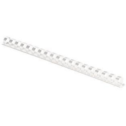 Fellowes Plastikbinderücken COMB 5345406 8mm weiß 100 St. Pack.