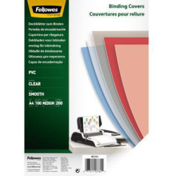 Fellowes Deckblatt 5376102 DIN A4 200mic transparent 100 St. Pack. Fellowes Deckblatt 5376102 DIN A4 200mic transparent 100 St. Pack.