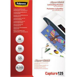 Folientasche Super Quick A4 2x125mic 100 St. Pack.