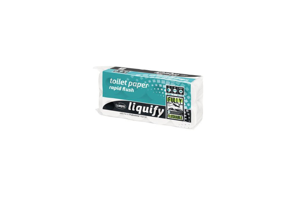 Satino Toilettenpapier Liquify 070560 3lg. 250Blatt ws 8 St. Pack. Satino Toilettenpapier Liquify 070560 3lg. 250Blatt ws 8 St. Pack.