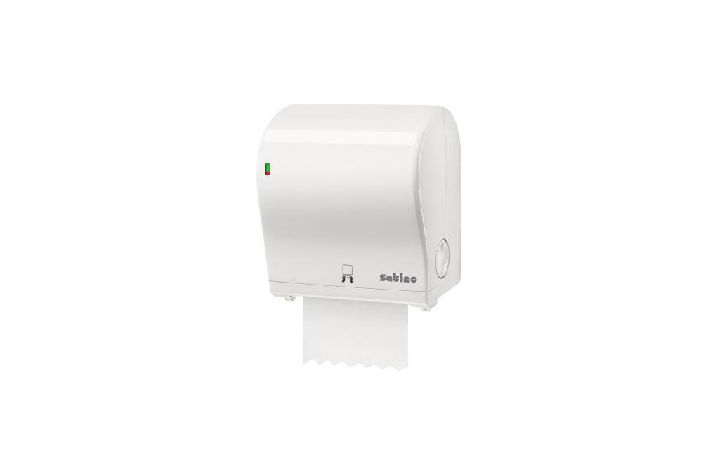 Satino Rollenhandtuchspender 331520 Autocut Midi weiß