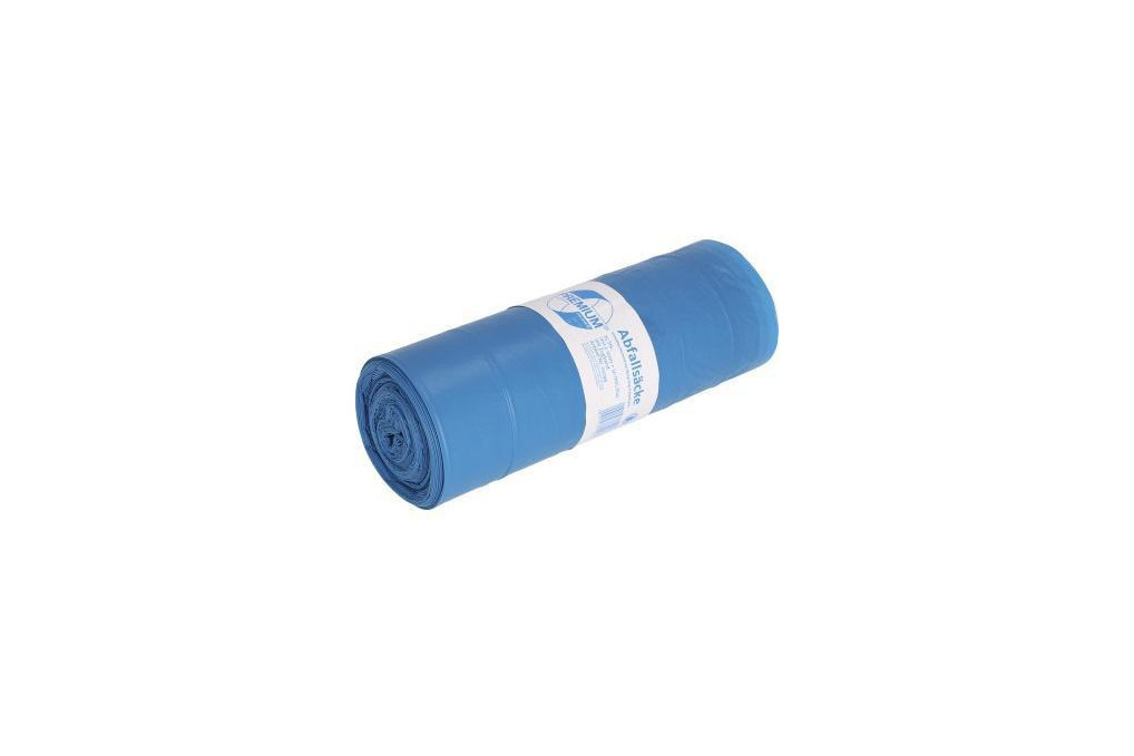 PREMIUM Müllbeutel 10099 Zugband LDPE 120L blau