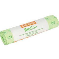 DEISS Müllbeutel 06070 kompostierb. 120l 700x1.100mm 10 St. Pack.