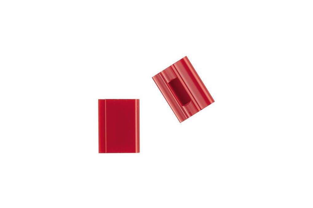 ELBA Farbreiter vertic 1 100420886 20x16mm PVC rot 25 St. Pack.