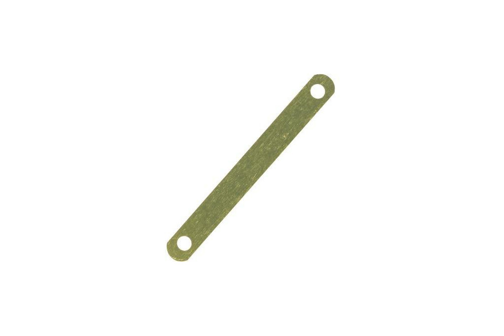 ELBA Deckleiste 100420792 11x95mm Metall messing 100St. ELBA Deckleiste 100420792 11x95mm Metall messing 100St.