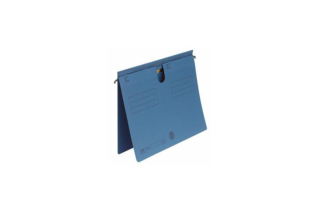 ELBA Hängehefter 100555351 DIN A4 kaufm. Amtsheftung Karton blau