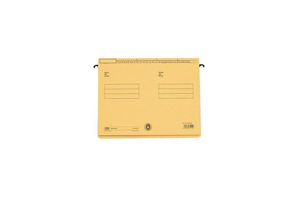 ELBA Hängehefter 100570004 DIN A4 kaufm. Amtsheftung Karton chamois