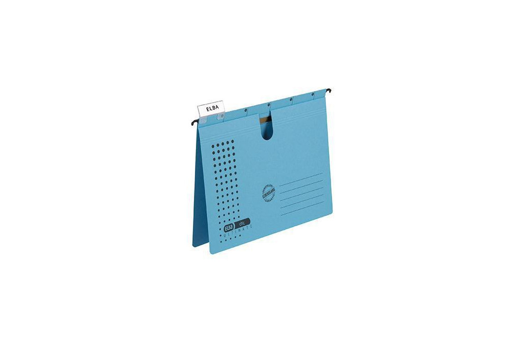 ELBA Hängehefter chic ULTIMATE 100552106 DIN A4 blau 5 St. Pack.