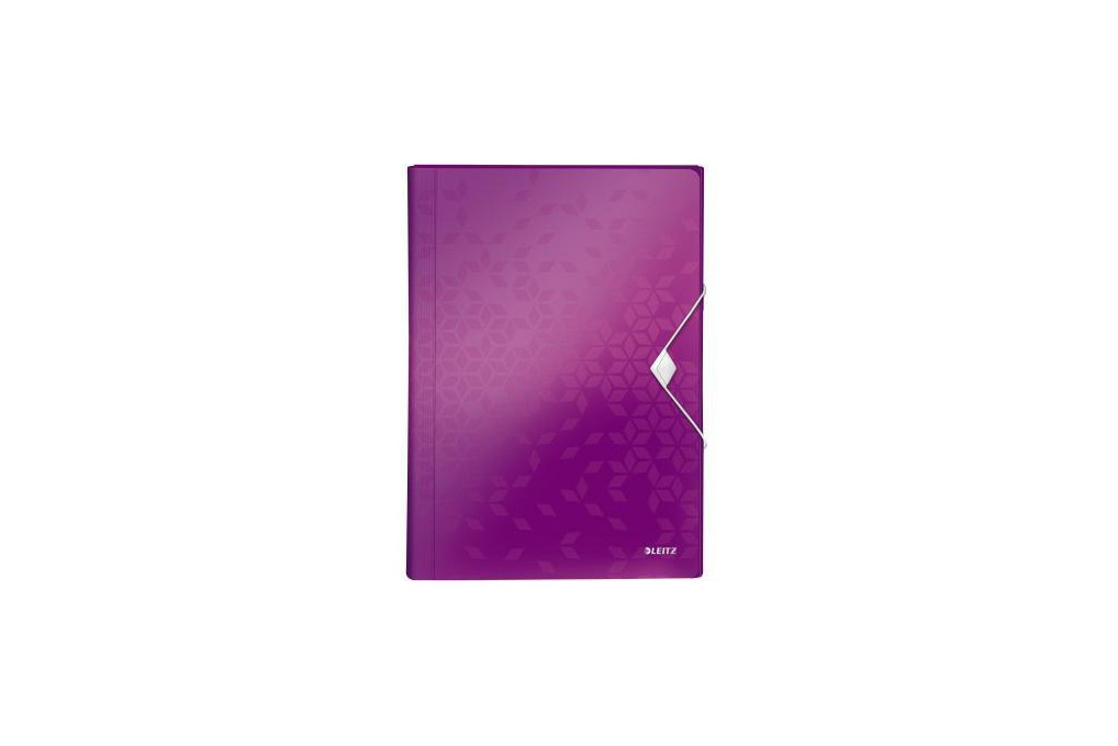 Leitz Fächermappe WOW 45890062 DIN A4 6Fächer PP violett Leitz Fächermappe WOW 45890062 DIN A4 6Fächer PP violett