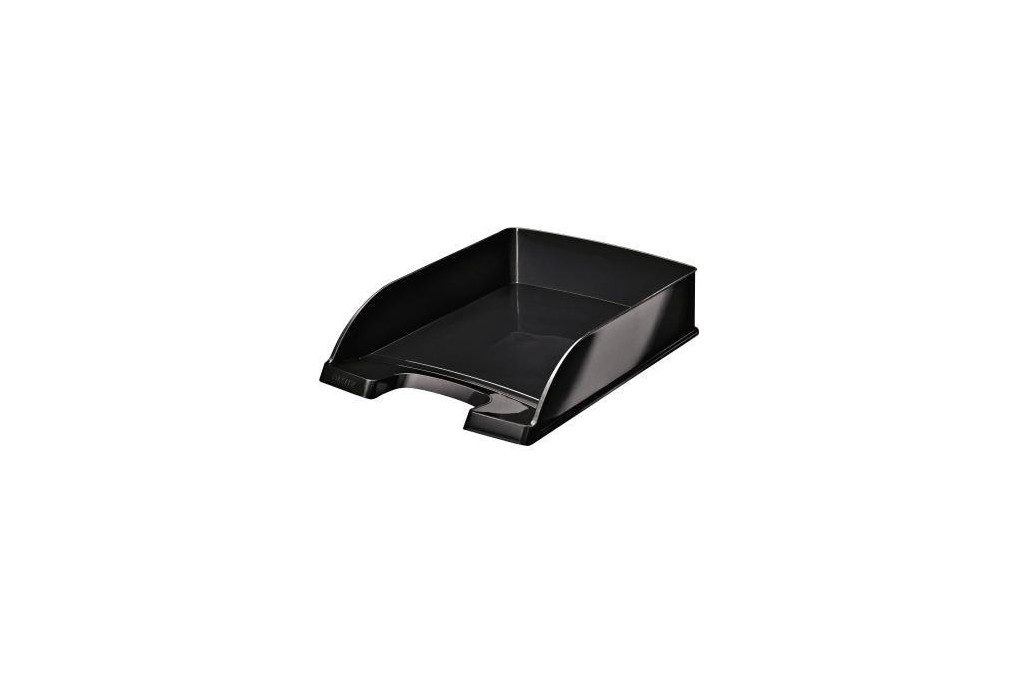 Leitz Briefablage WOW Plus 52263095 DIN A4 stapelbar PS schwarz