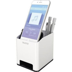 Leitz Stifteköcher WOW 53631095 weiß schwarz Leitz Stifteköcher WOW 53631095 weiß schwarz