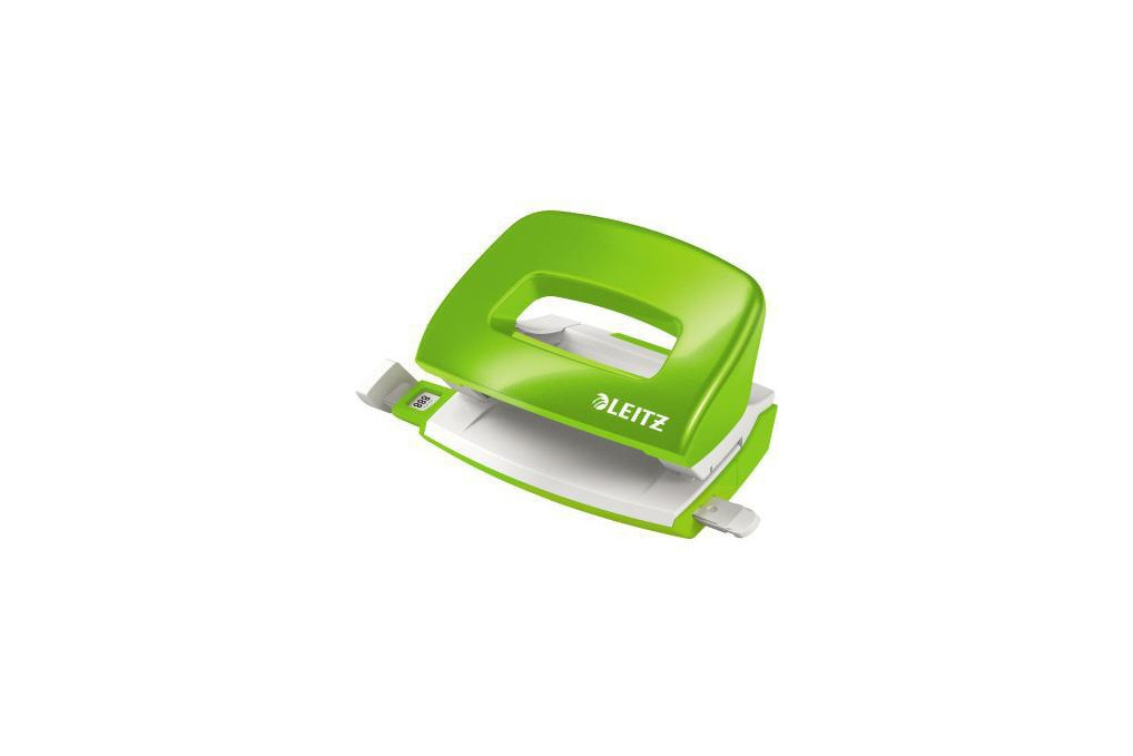 Leitz Locher Mini NeXXt WOW 50601054 max.10Bl. grün