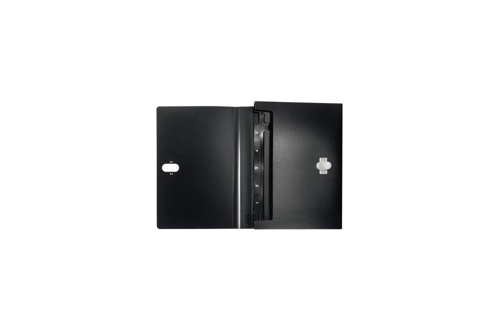 Leitz Projektmappe Recycle 46240095 A4 5Fächer schwarz