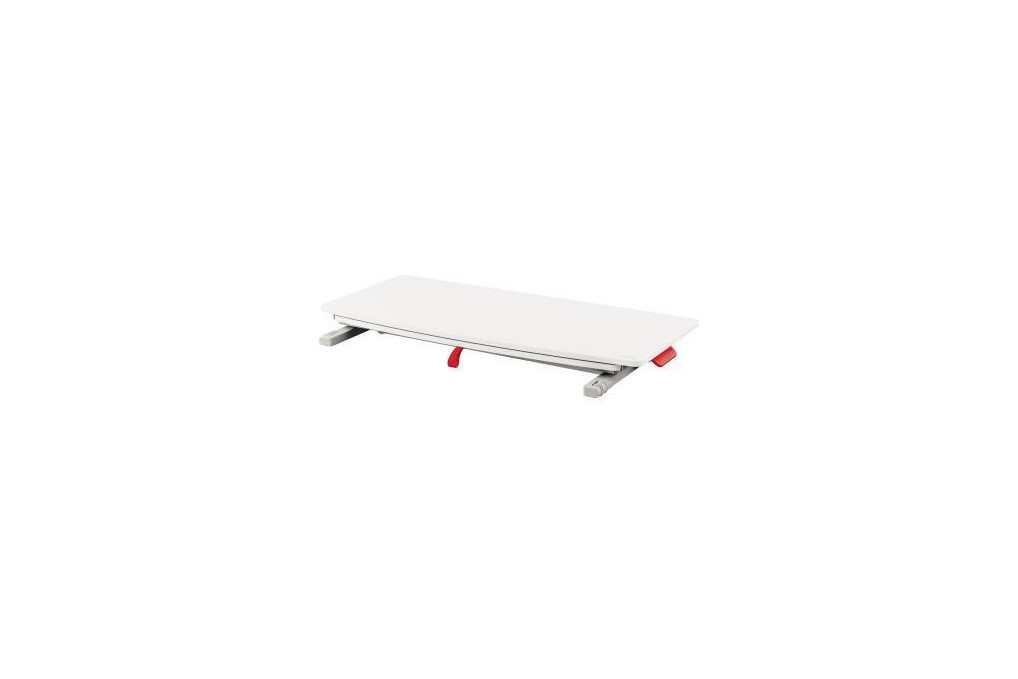 Leitz Schreibtischaufsatz Ergo Cosy 65320085 mit Tastaturablage grau