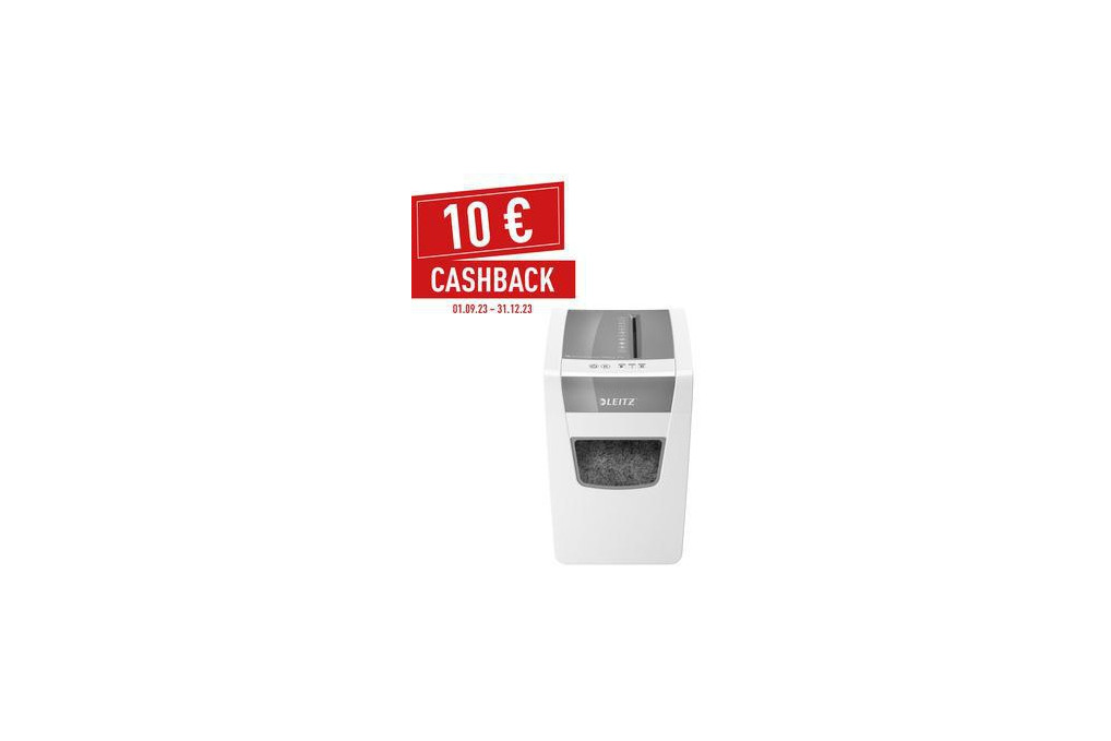 Leitz IQ Aktenvernichter Slim Office S P4 80980000