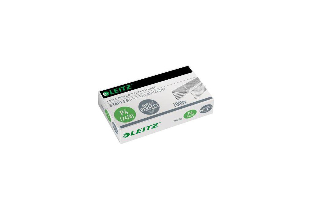 Leitz Heftklammer 55710000 24 8 verzinkt 1000St. Pack.