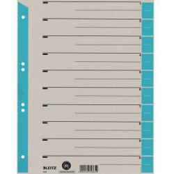 Leitz Trennblatt 16523030 DIN A4 Karton Tab h.bl 25 St. Pack.
