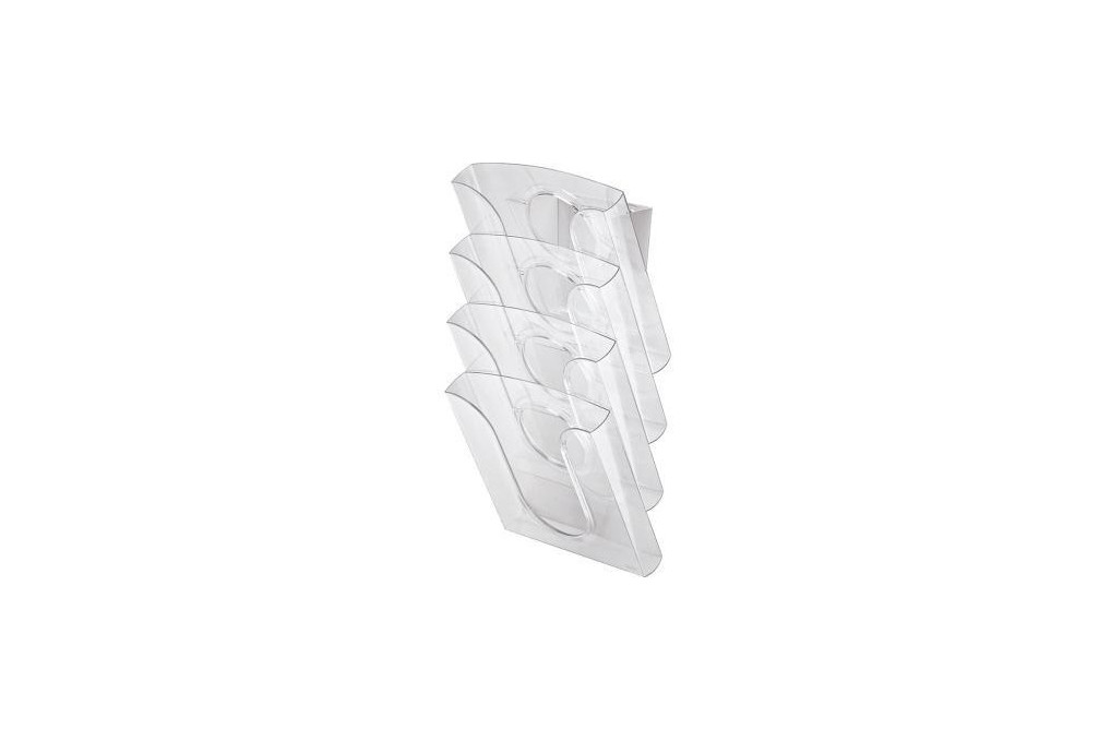 Leitz Prospekthalter 54000002 PS glasklar 4 St. Pack.
