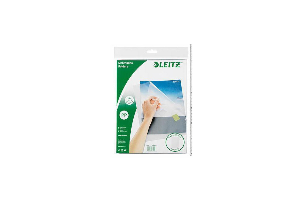 Leitz Sichthülle 40006003 DIN A4 transparent 10 St. Pack. Leitz Sichthülle 40006003 DIN A4 transparent 10 St. Pack.