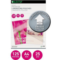 Leitz Laminierfolie UDT 74820000 DIN A4 125mic 25 St. Pack. Leitz Laminierfolie UDT 74820000 DIN A4 125mic 25 St. Pack.