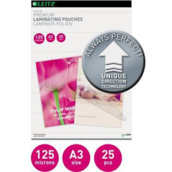 Leitz Laminierfolie UDT 74890000 DINA3 125mic 25 St. Pack. Leitz Laminierfolie UDT 74890000 DINA3 125mic 25 St. Pack.
