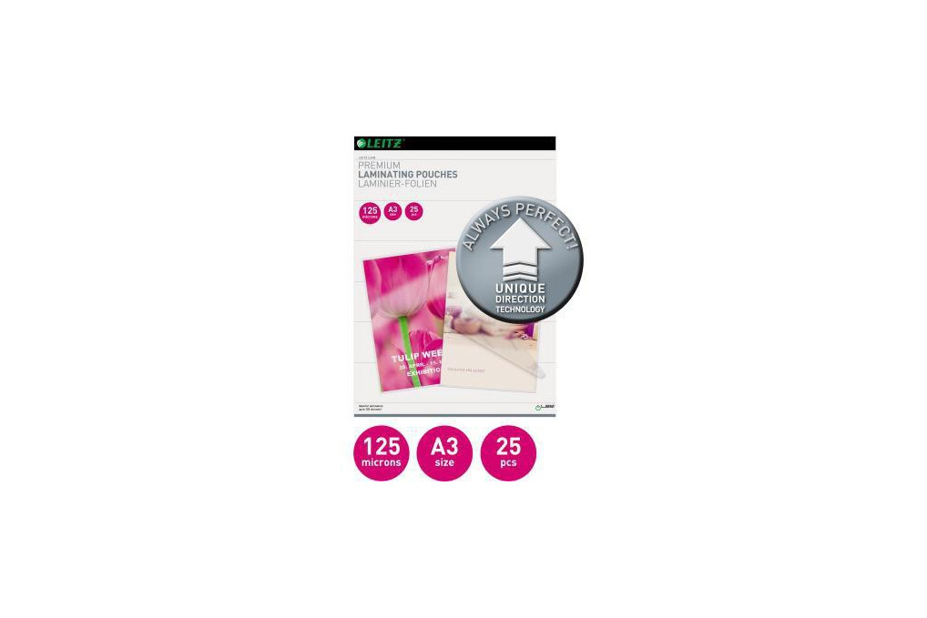 Leitz Laminierfolie UDT 74890000 DINA3 125mic 25 St. Pack.