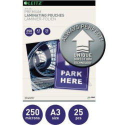 Leitz Laminierfolie 74910000 DIN A3 glasklar 25 St. Pack.