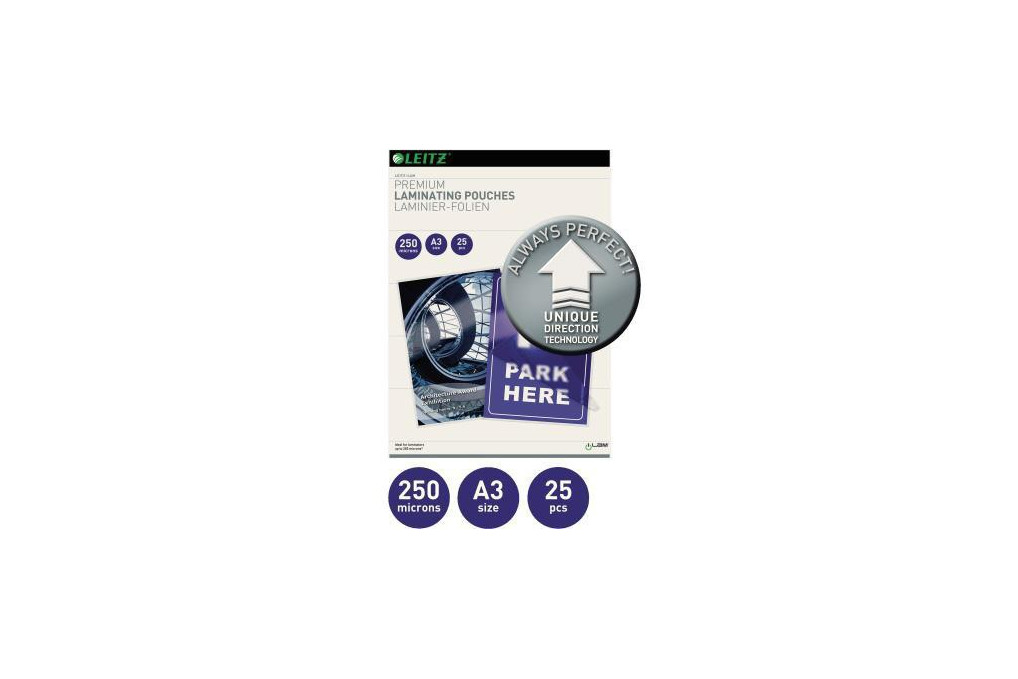 Leitz Laminierfolie 74910000 DIN A3 glasklar 25 St. Pack.