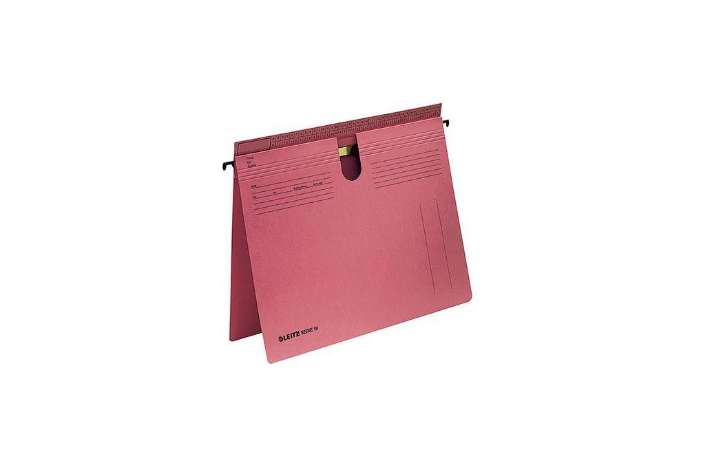Leitz Hängehefter SERIE 18 18140025 A4 Manilakarton rot 50 St. Pack. Leitz Hängehefter SERIE 18 18140025 A4 Manilakarton rot 50 St. Pack.