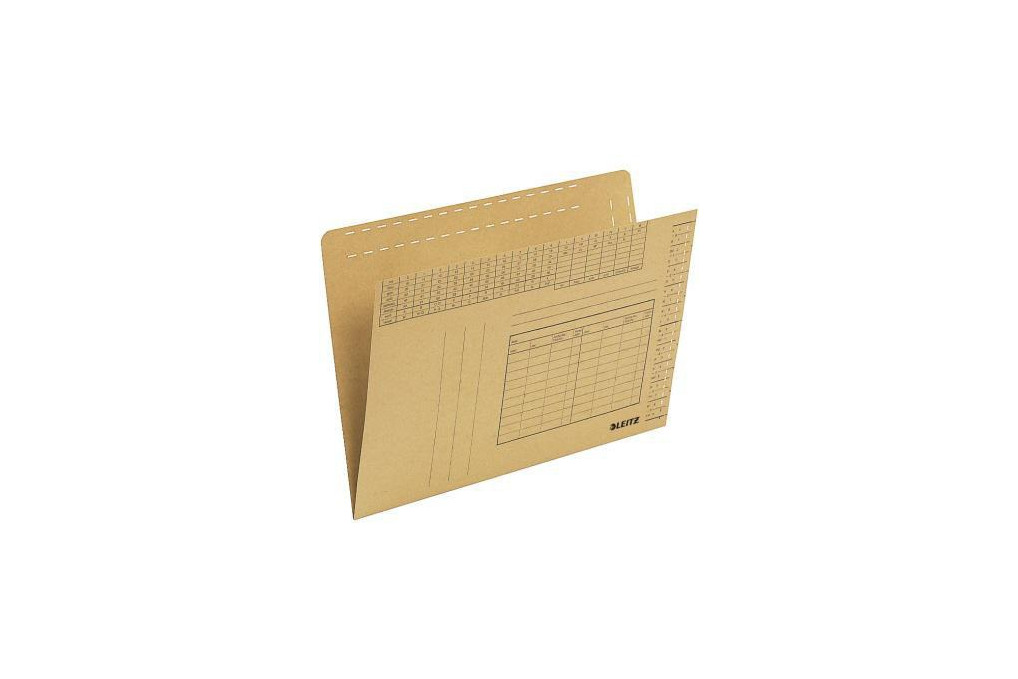 Leitz Einstellmappe 24300000 DIN A4 250g Karton br 100 St. Pack.