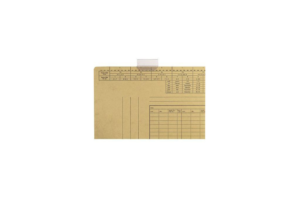 Leitz Vollsichtreiter 24550000 50mm 3zeilig tr 50 St. Pack.