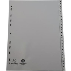 Exacompta Register 1726E A4 PP A Z grau
