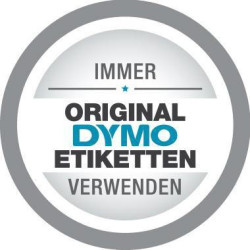 DYMO Prägeband S0847730 für 9mmx3m schwarz 3 St. Pack.