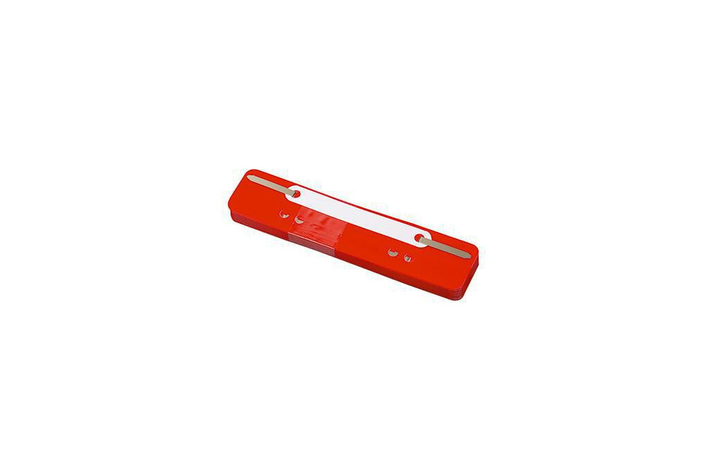 Soennecken Heftstreifen 3170 kurz Kunststoffdeckl. rt 25 St. Pack.