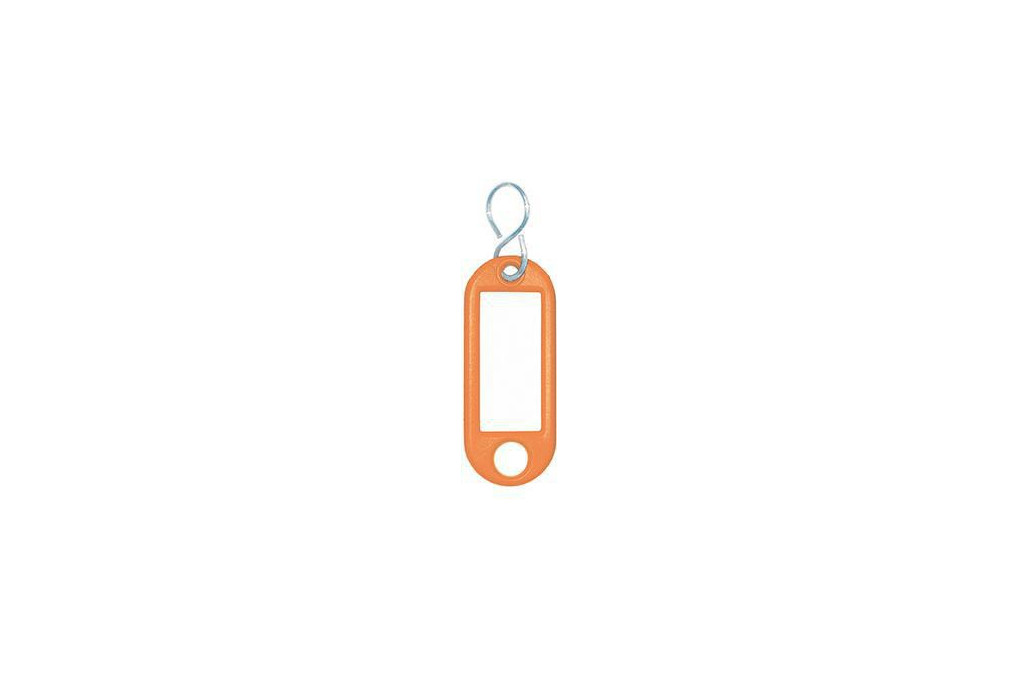 WEDO Schlüsselanhänger 262803406 orange 100 St. Pack.