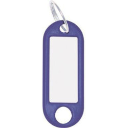 WEDO Schlüsselanhänger 262801803 mit Ring 18mm bl 100 St. Pack.