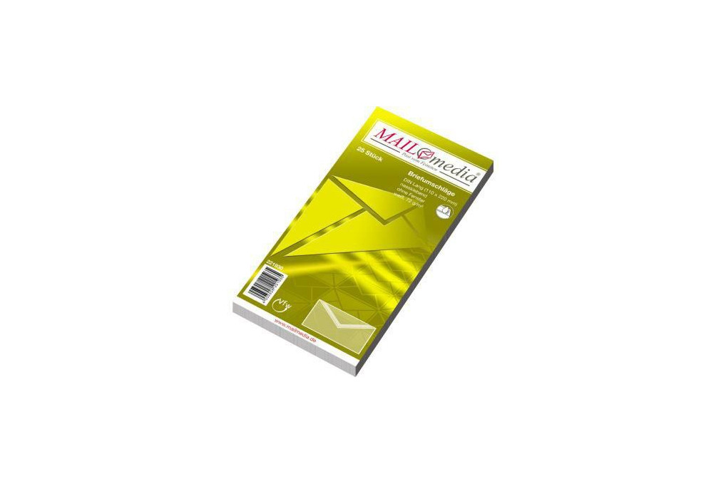 MAILmedia Briefumschlag 30002376 DL nk oF ws 25 St. Pack