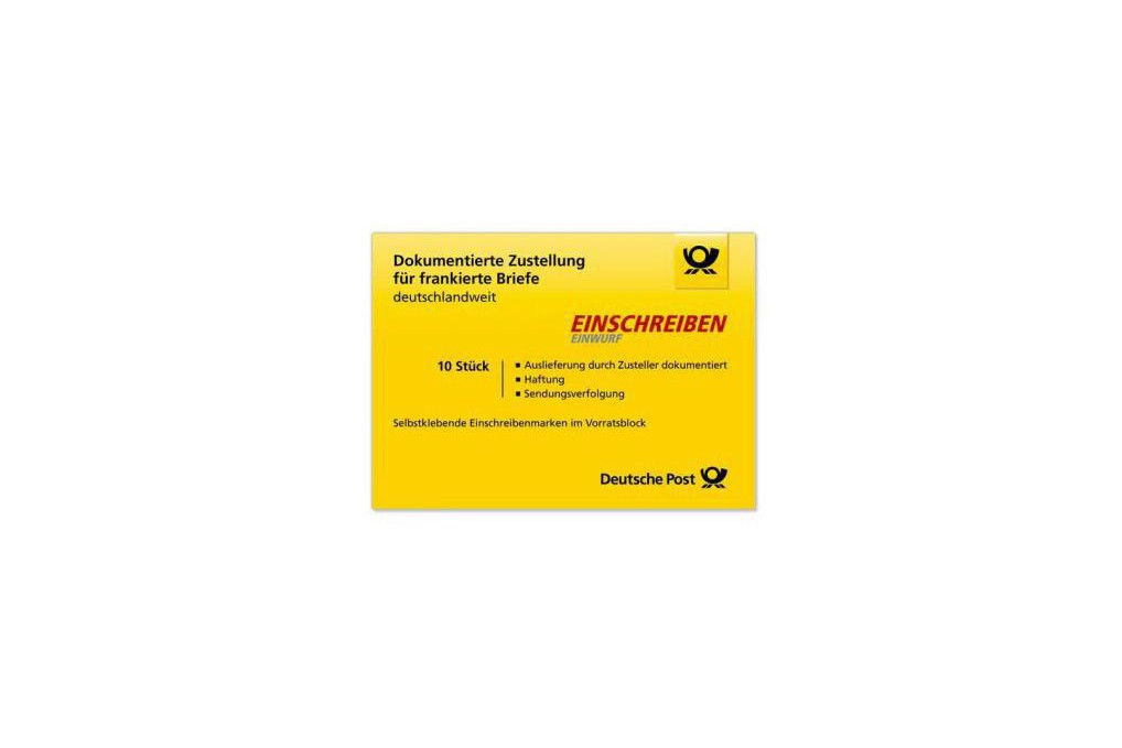 Briefmarke Einschreiben Einwurf national 10St. Briefmarke Einschreiben Einwurf national 10St.